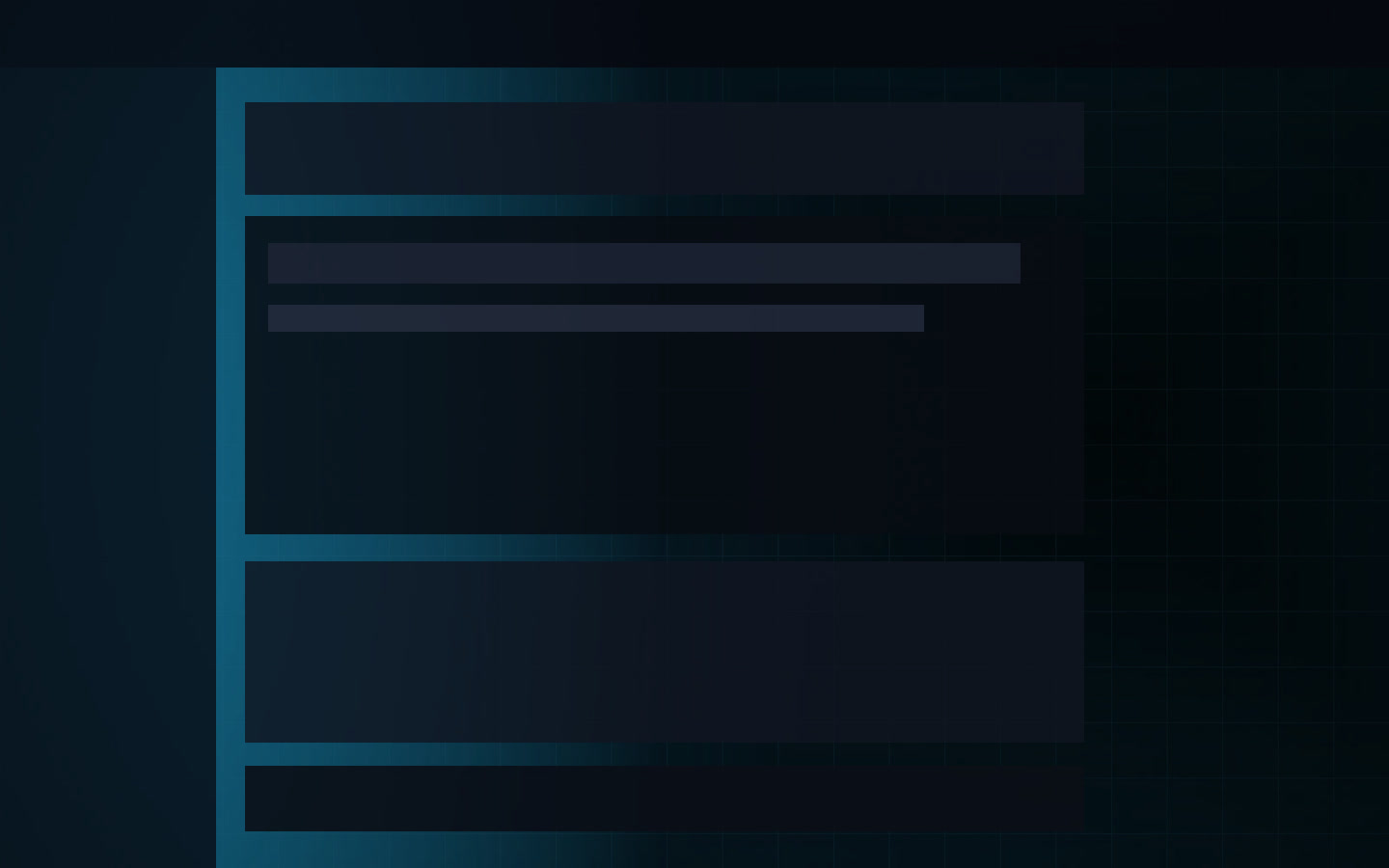 Midnight Grid active task preview
