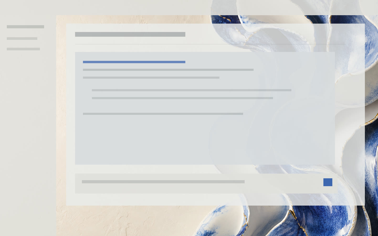Porcelain Tide active task preview