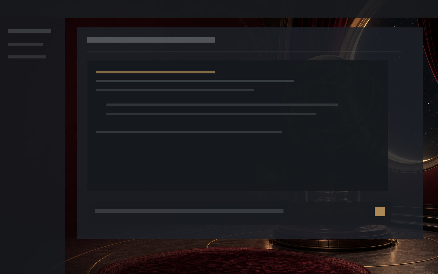 Velvet Observatory active task preview